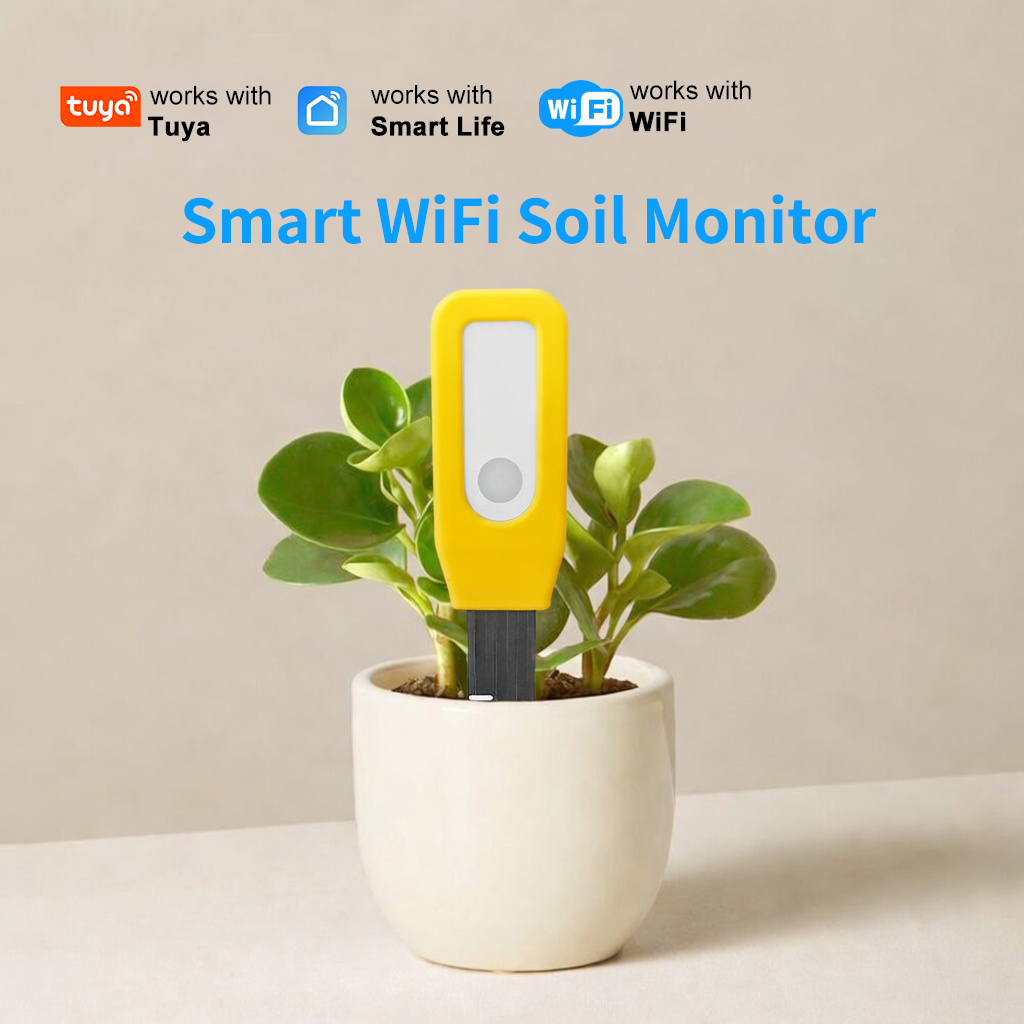 Garden Camera - WiFi Soil Monitor Tuya Smart Temperature