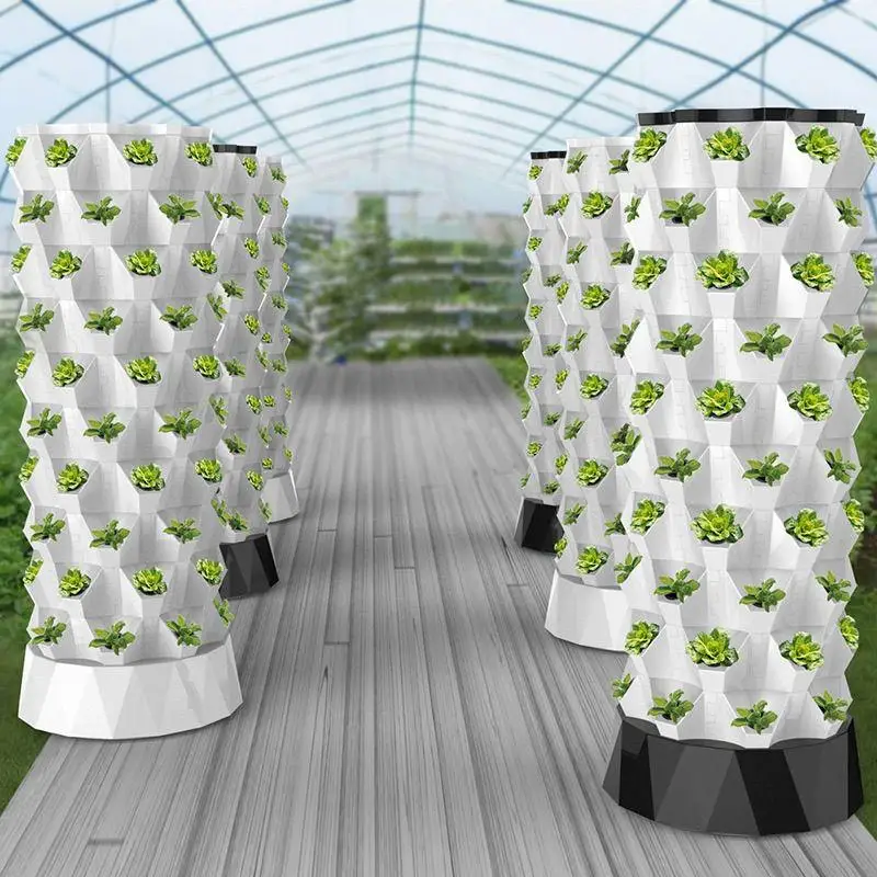 Hydroponic Tower - Vertical Hydroponic Growing Tower, Pineapple Shape