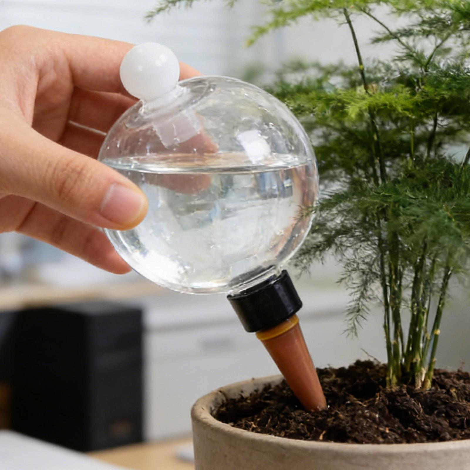 Plant Watering Bulbs 4pcs 500m - Self Watering Planter ulasan dan harga
