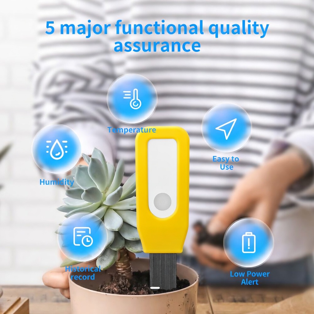 WiFi Soil Monitor Tuya Smart T - Garden Camera ulasan dan harga