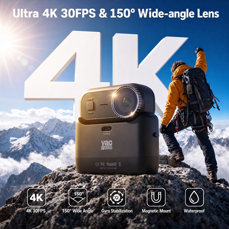 APEX Action 4K Camera  Mini PO - Garden Camera ulasan dan harga