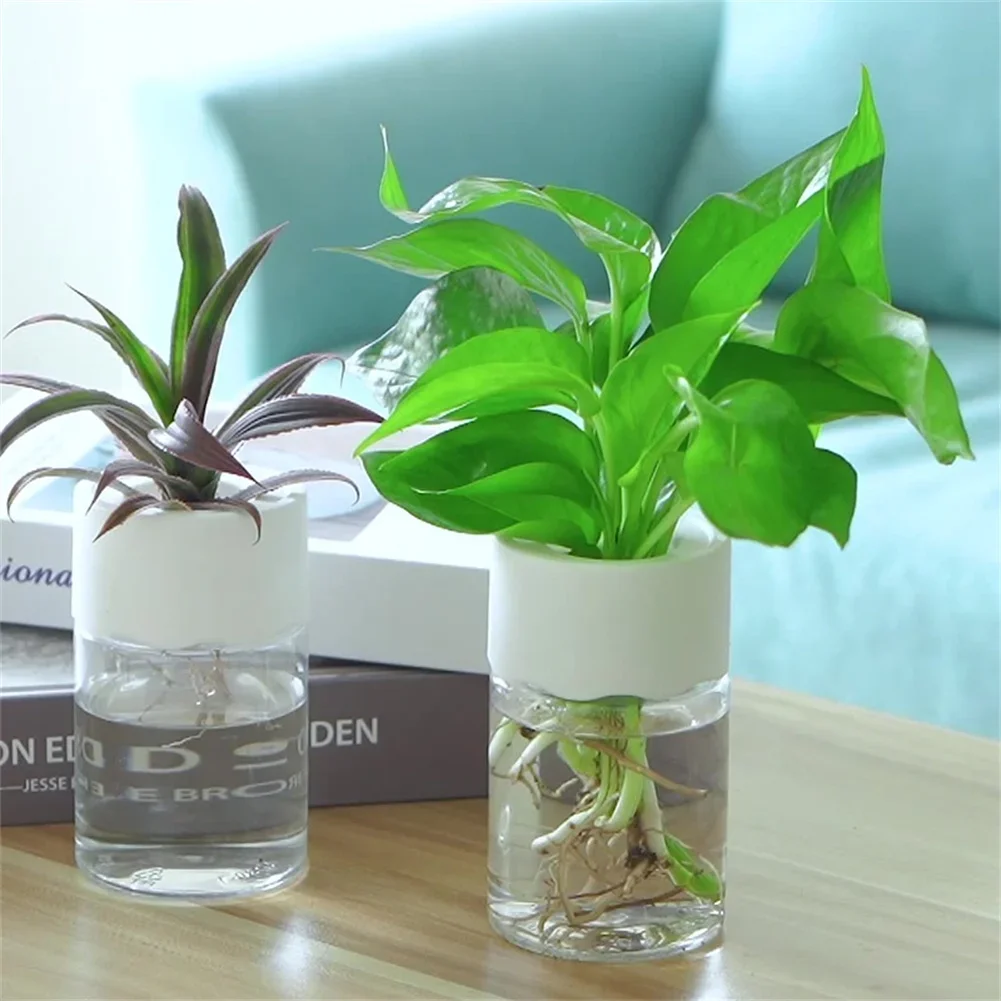 Mini Hydroponic Flower Pot Tra - Hydroponic Grow Pod ulasan dan harga