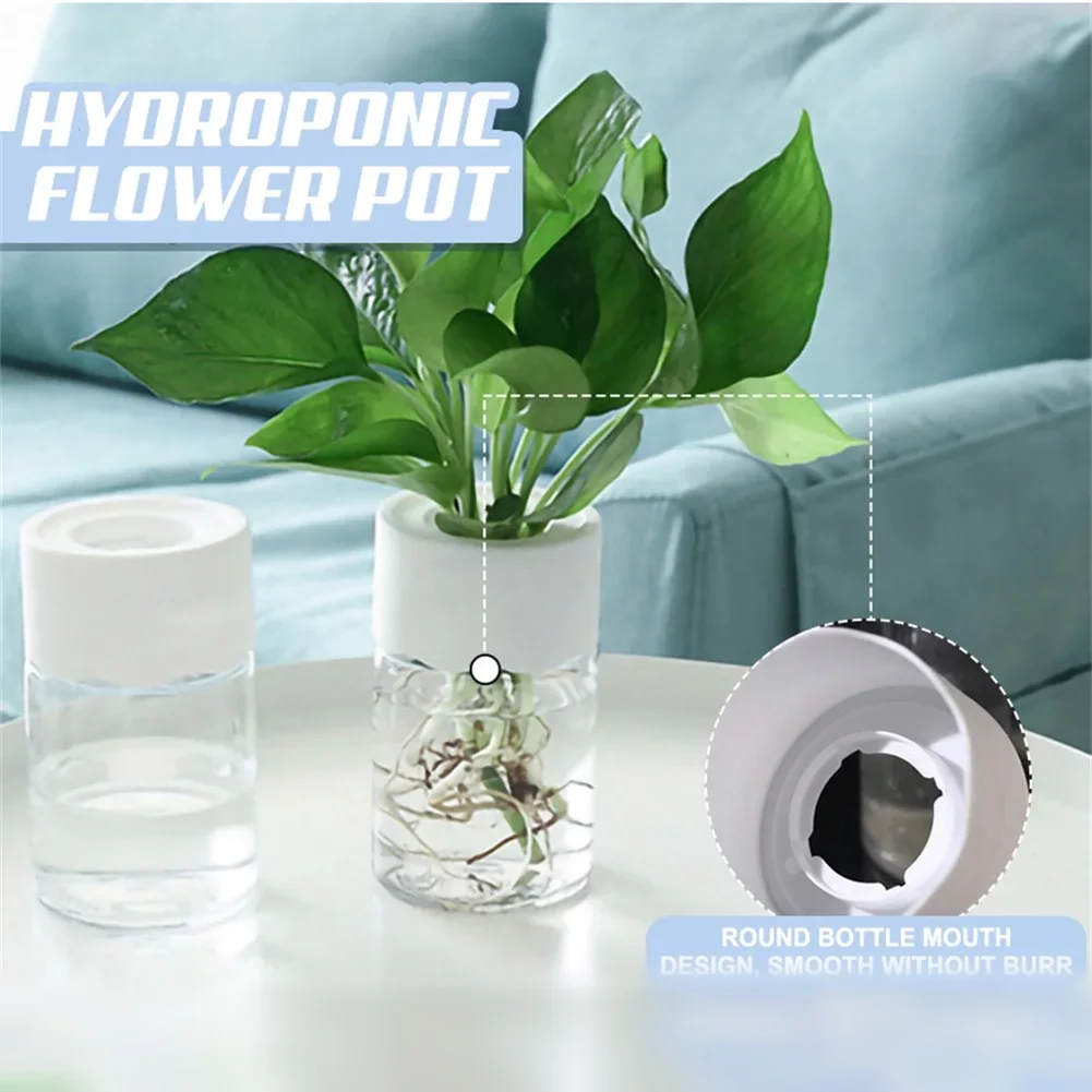 Mini Hydroponic Flower Pot Tra - Hydroponic Grow Pod ulasan dan harga