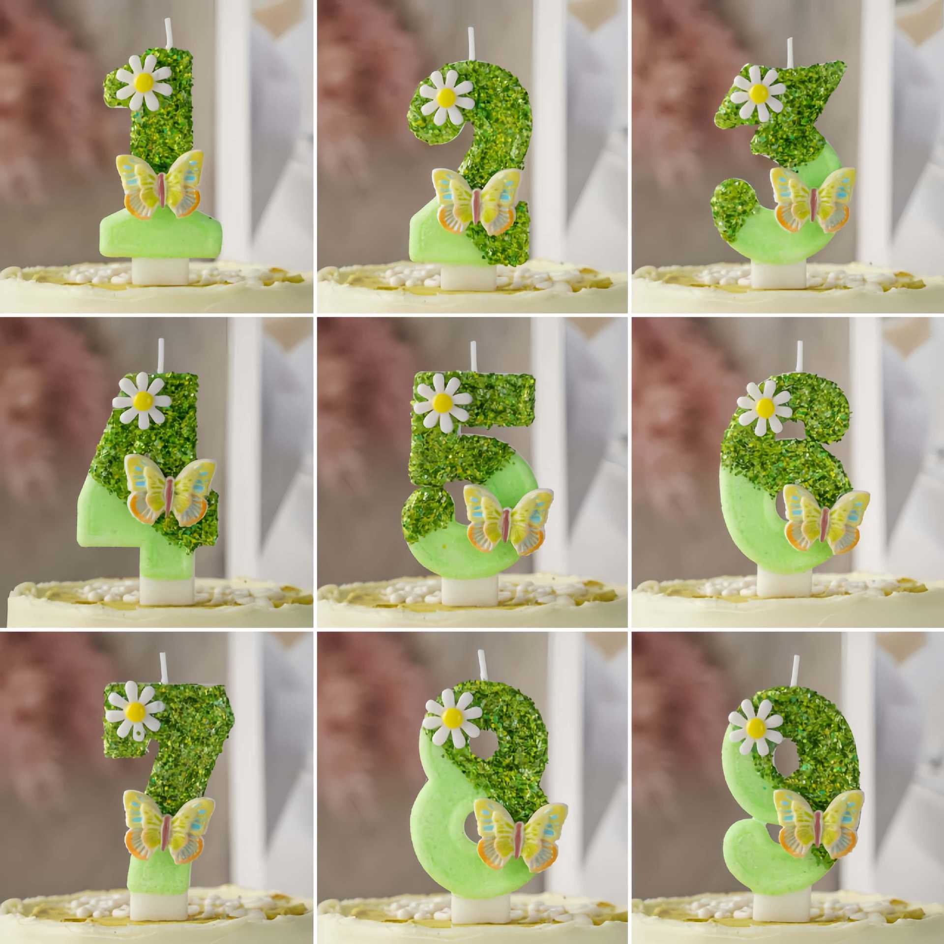 New 0-9 Number Birthday Candle - Garden Camera ulasan dan harga