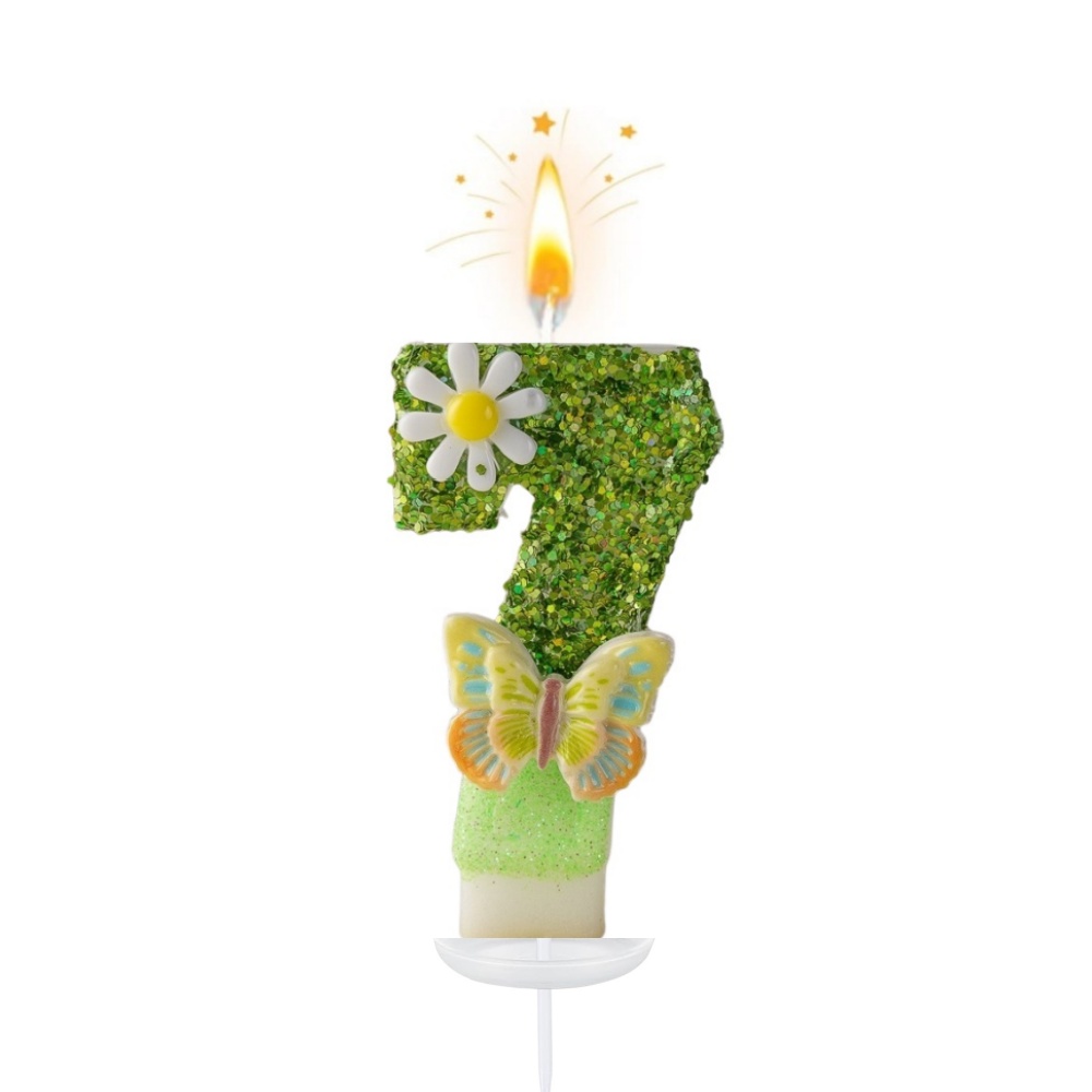 New 0-9 Number Birthday Candle - Garden Camera ulasan dan harga