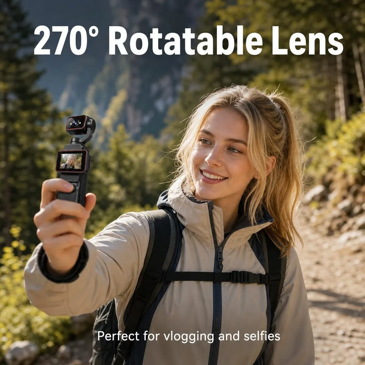 New Pocket Handheld Vlog Camer - Garden Camera ulasan dan harga
