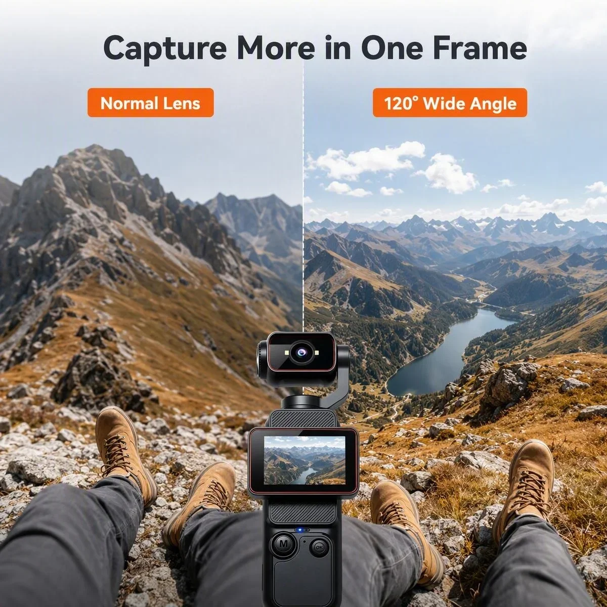 New Pocket Handheld Vlog Camer - Garden Camera ulasan dan harga