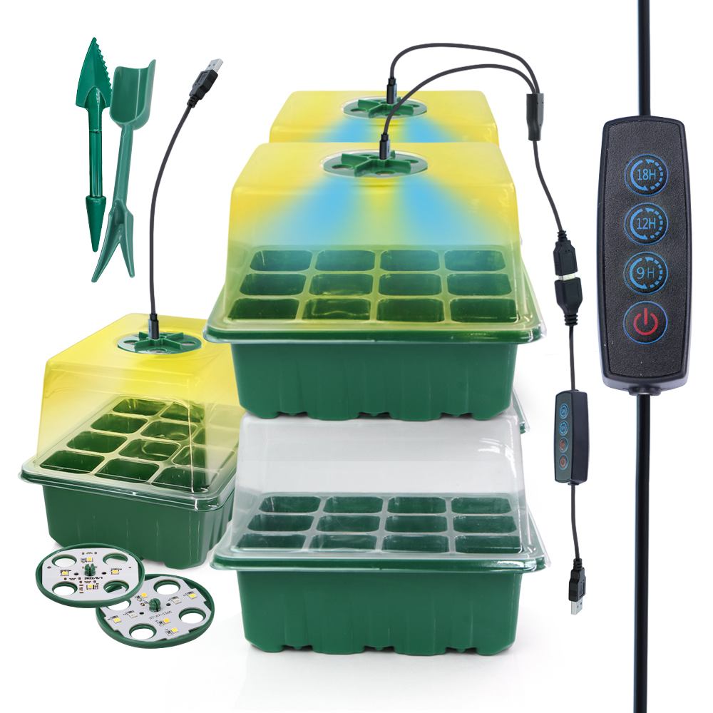 LED Nursery Pots with Grow Lig - Grow Light Led ulasan dan harga