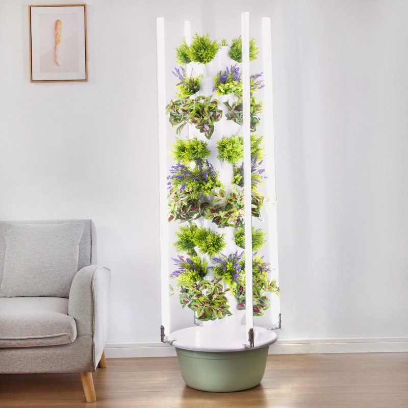 With Led Grow Light Space Tree - Hydroponic Tower ulasan dan harga